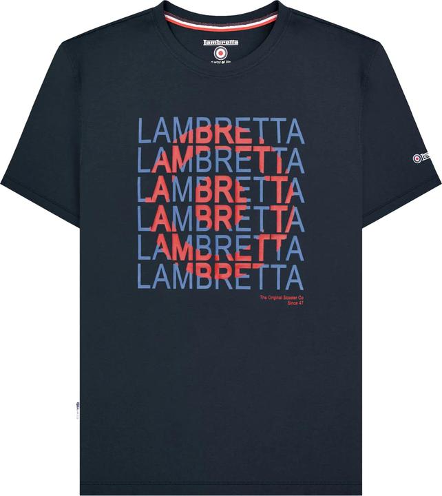 Actual product image Lambretta Mens Heritage SS25 Target T-Shirt (4XL)