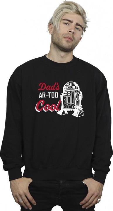 Actual product image Star Wars Mens Dads R2 Cool Sweatshirt (L)
