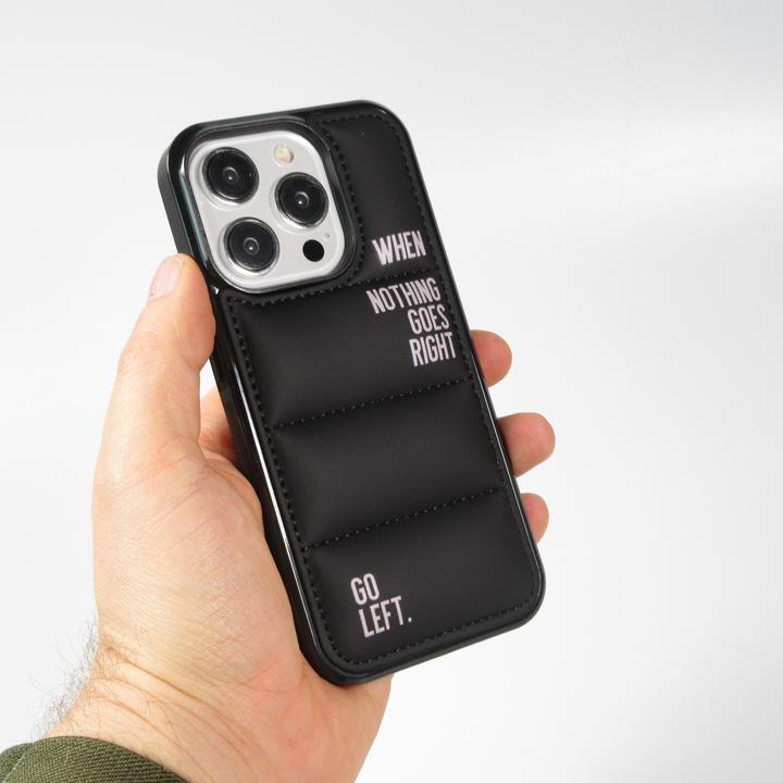 Actual product image PhoneLook Coque Silicone coussin 3D Go Left (Apple iPhone 14 Pro)