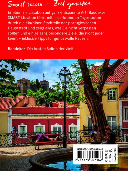 Produktbild SMART Reiseführer Lissabon (Deutsch, Daniela Schetar, 2025)