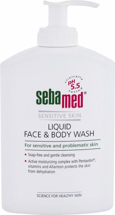 Produktbild Sebamed Sensitive Skin Face & Body Wash (Seife, 300 ml)