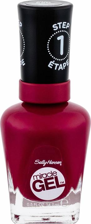 Immagine prodotto Sally Hansen Miracle Gel - Rhapsody Red 680 (680 Rosso Rapsodia, Smalto per unghie effetto gel)