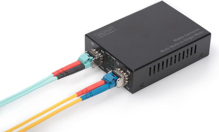 Image du produit Digitus Convertisseur de média Gigabit Multimode vers Singlemode SFP vers SFP 155Mbps 1.25Gbps 850nm 1310nm