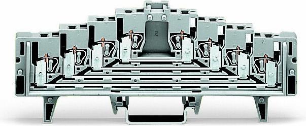 Wago 727-220 4-tier shunting clamp without latching hook ei 727220