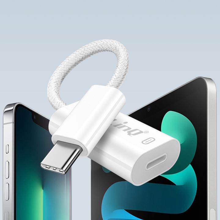 Produktbild LinQ USB-C / Lightning Lade- und Datenadapter (USB Typ C, Lightning)