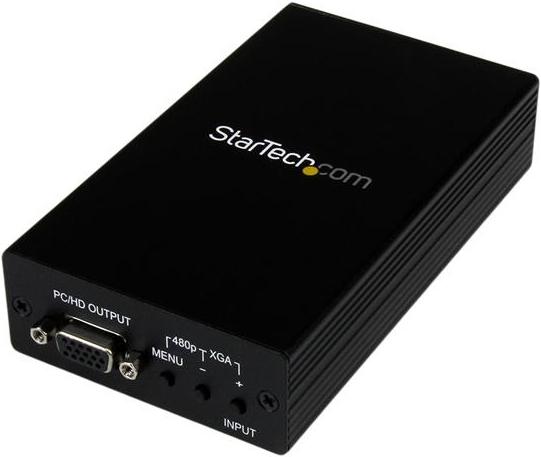 Produktbild StarTech Composite S-Video auf VGA Konverter mit Skalierer