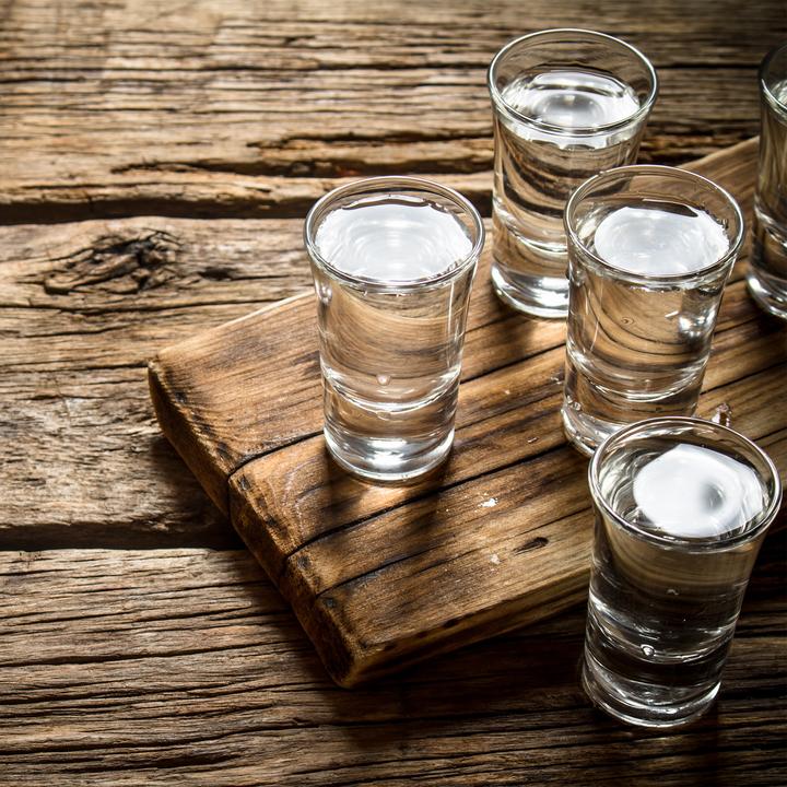 Image du produit Relaxdays Verres à liqueur, lot de 6 (0.40 dl, 1 x, Verre à fusil)