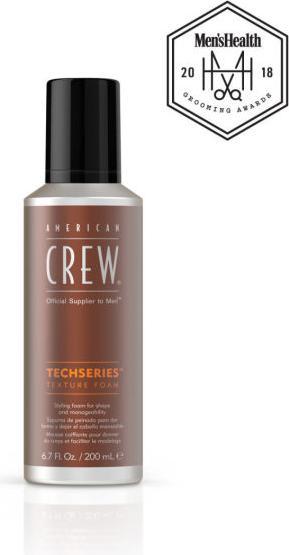 Actual product image American Crew Techseries Texture Foam (200 ml, Foaming agent)