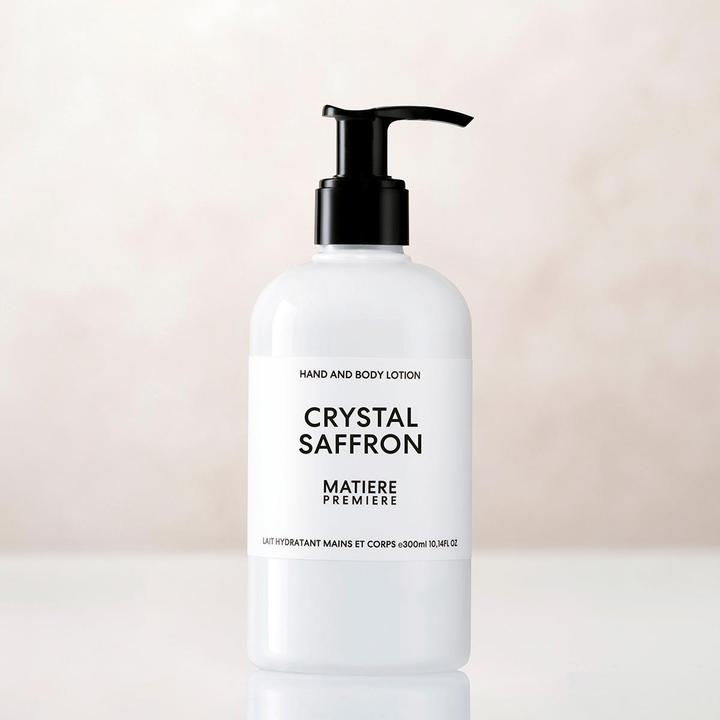 Produktbild Matiere Premiere Crystal Saffron Hand and Body Lotion for Unisex 10.14 Oz (Körperlotion, 300 ml)