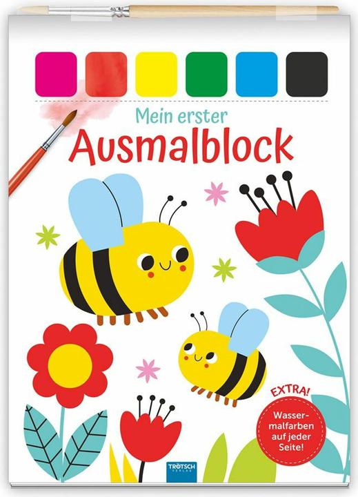 Trtsch Malbuch Mein erster Ausmalblock Biene