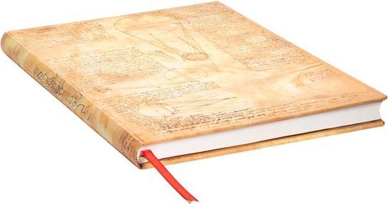 Actual product image Paperblanks Sketchbooks Leonardo's sketches Sun and Moonlight Grande (Hardcover)