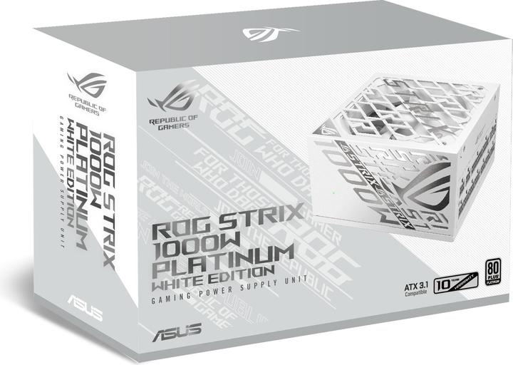 Image du produit ASUS ROG Strix 1000P White Edition (1000 W)
