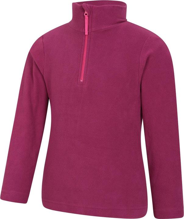Immagine prodotto Mountain Warehouse Camber II Giacca in Pile Mezza Cerniera Bambini (140)