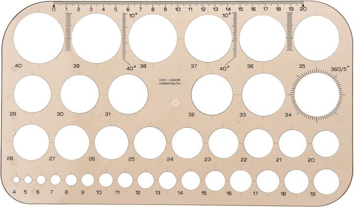 Image du produit M+r Modèle de cercle (10 mm)