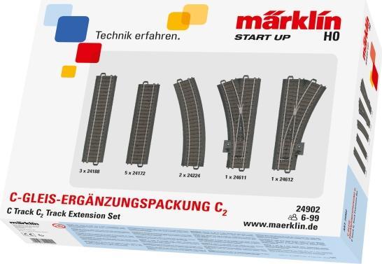 Actual product image Märklin Start up - C-track extension pack C2 (Track H0)