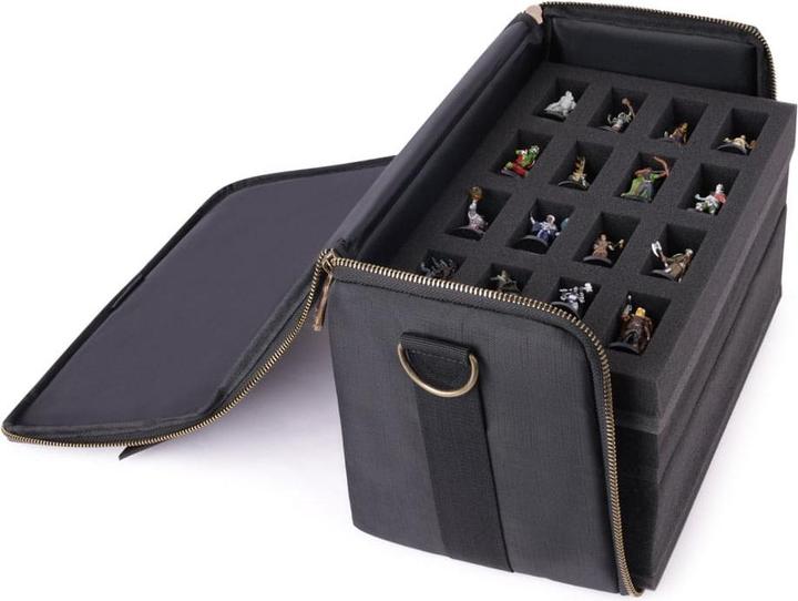 Image du produit Enhance Tabletop Miniature Figure Satchel Black (Matières plastiques)
