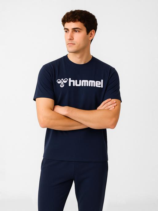 Actual product image hummel Hmlmover cotton t-shirt s/s (XL)