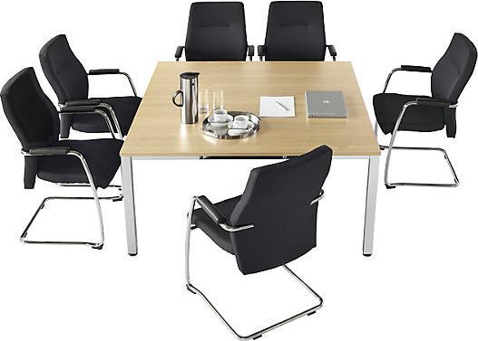 Produktbild kaiserkraft Konferenztisch, quadratisch