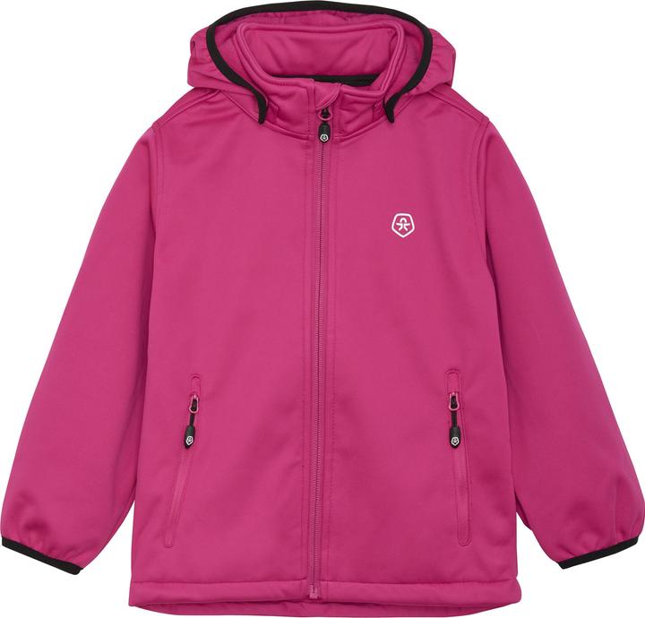 Color Kids Softshell W. Fleece Festival Fuchsia