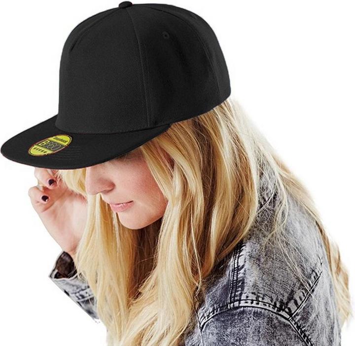 Immagine prodotto Beechfield Cappello da baseball con visiera piatta (confezione da 2) (Taglia unica)