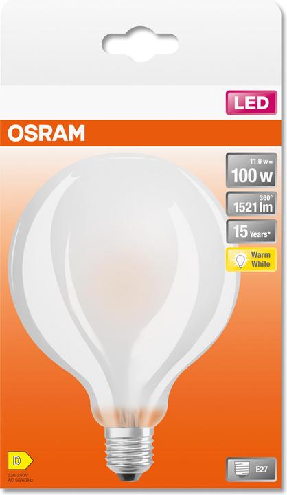 Immagine prodotto Osram Star Globe (E27, 11 W, 1521 lm, 1 x, D)
