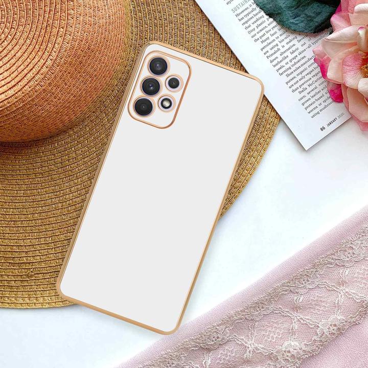 Actual product image Cadorabo Case for Samsung Galaxy A32 5G in TPU with camera protection LM130 Style (Samsung Galaxy A32 5G)