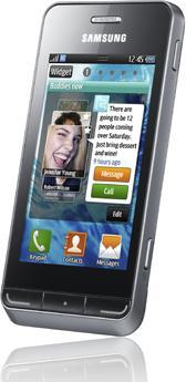 Actual product image Samsung S7230 Wave - Titan Grey (100 GB, 3.20", 5 Mpx, 3G)