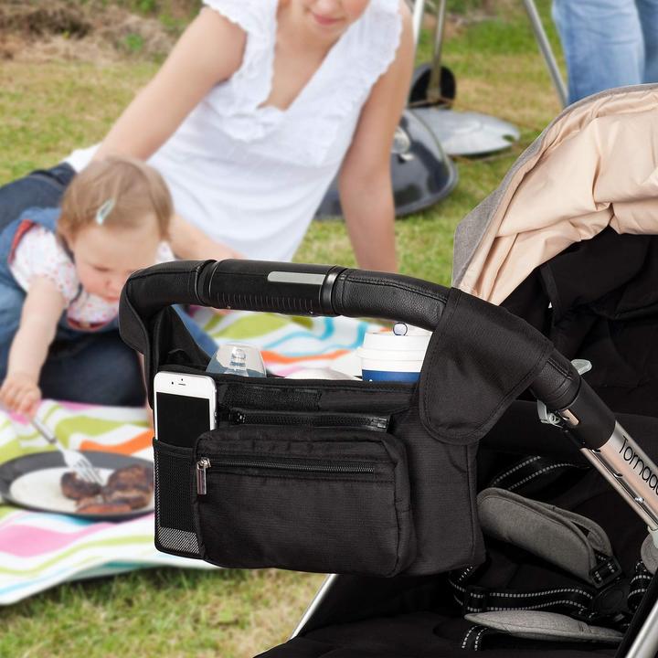 Produktbild Momcozy Stroller Organizer with Cup Holders