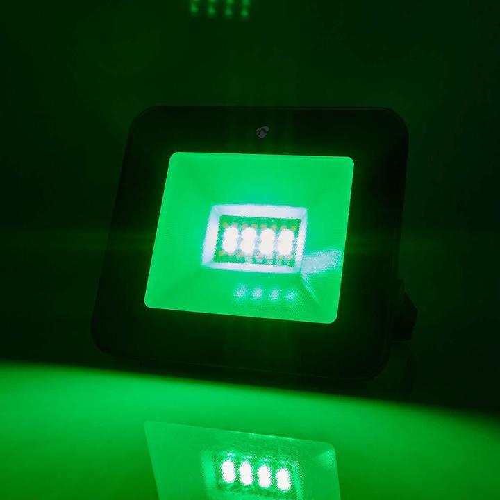 Immagine prodotto Nedis Proiettore SmartLife | 1600 lm | Wi-Fi | 20 W | RGB / Bianco caldo o freddo | 2700 - 6500 K | Al (1600 lm, IP65)