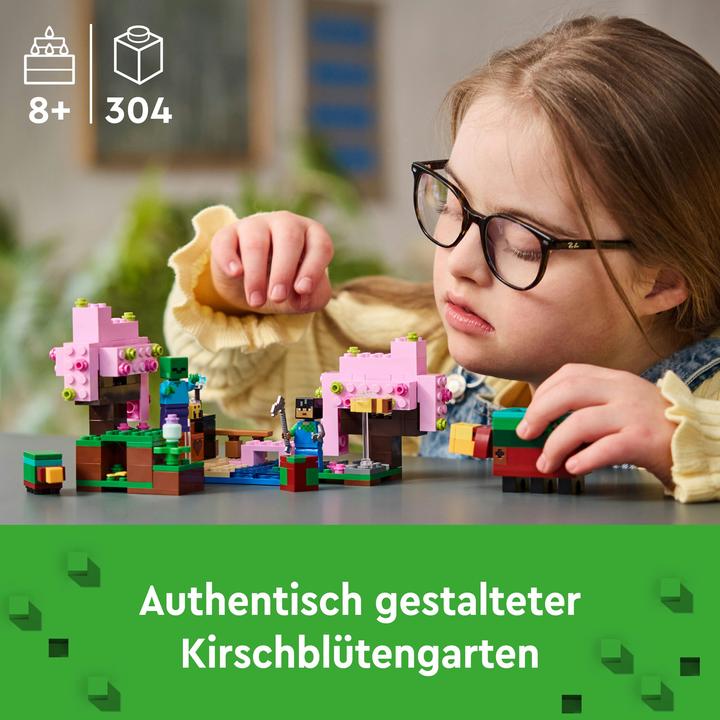 Produktbild LEGO Der Kirschblütengarten (21260, LEGO Minecraft)