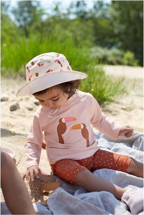 Actual product image Lässig Sun hat Bucket Wild Cats Choco size 50/51 (51)