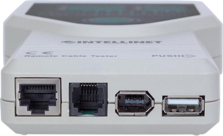 Produktbild Intellinet 5-in-1 Kabeltester, Testet gängige Kabeltypen aus dem Netzwerk- und PC-Bereich mit Anschlüssen für