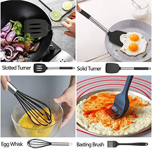 Produktbild Ailuki Silikon Kochgeschirr Set