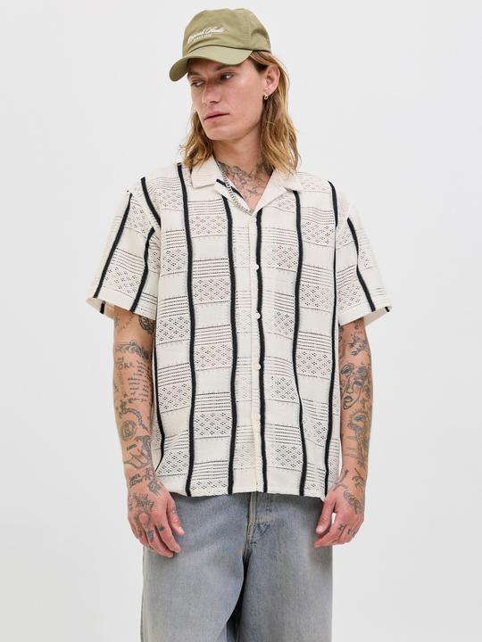 Produktbild Jack & Jones Jordia Stripe Resort Shirt Ss (M)