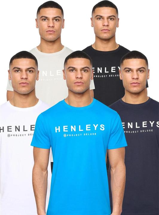 Henleys Henyfront TShirt (5erPack) (XXL)