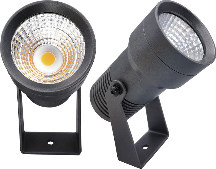 Produktbild Schönenberger LED Gartenstrahler CHARLY 8W (IP55 Stecker) (560 lm, IP67)