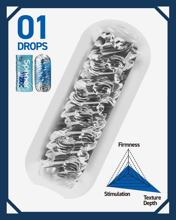 Actual product image Tenga Spinner DX 01