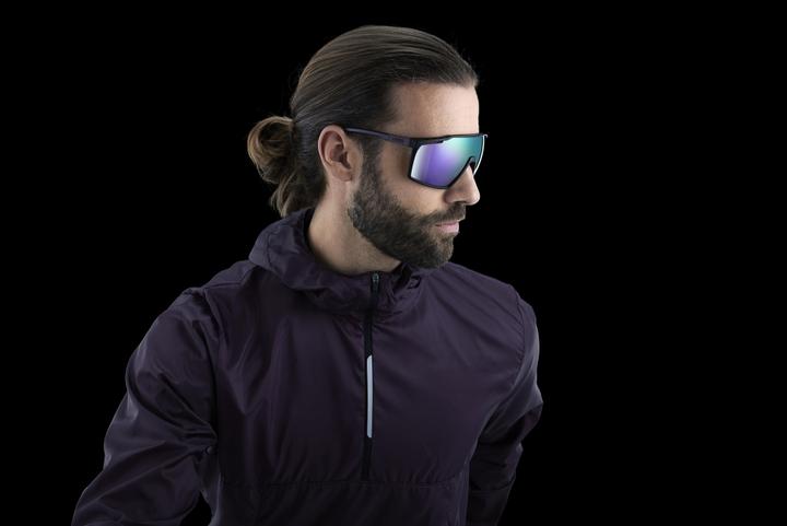Actual product image Uvex Sports mtn perform small V (White Matt, variomatic litemirror blue (S1-3))