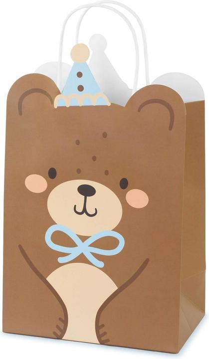 Actual product image Partydeco Gift bag teddy bear 18 x 29 x 10.5 cm, 1 piece (Gift bag, 1 x)
