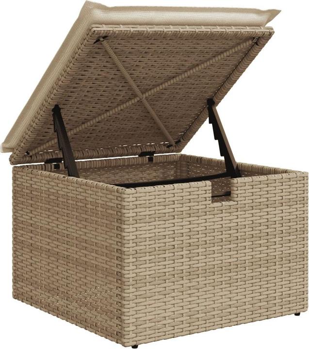 Produktbild VidaXL Gartenmöbel Sofa Garnitur Gartengarnitur Garten Sitzgruppe 6-tlg. Beige