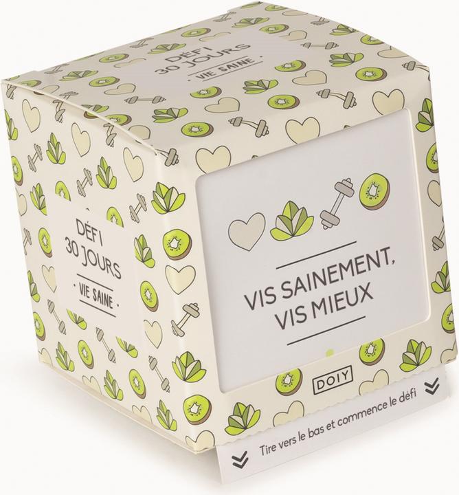 Image du produit Doiy Défi 30 jours "Healthy Life" - Défi Boîte (Français)