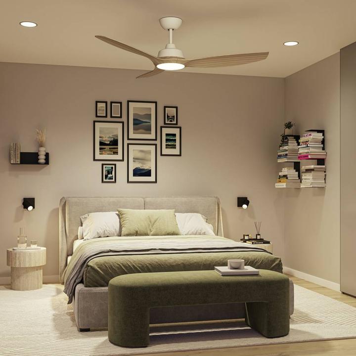 Actual product image Philips Olas Fan Ceiling Light 32 (Fan) +24 (Light) W