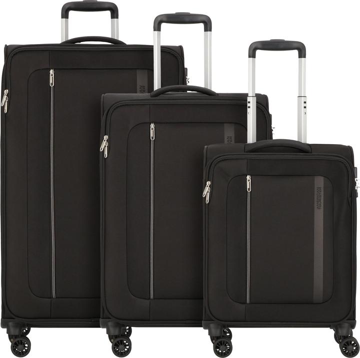 Actual product image American Tourister Blazing Ride 4 Rollen Kofferset 3-teilig mit Dehnfalte (211 l, XL (from 140l))