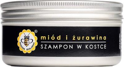 Miodowa Mydlarnia Festes Shampoo mit Honig und Preiselbeeren 70g (Festes Shampoo)