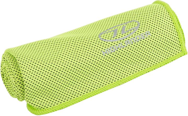 Highlander Cool Tech Towel Lime Green