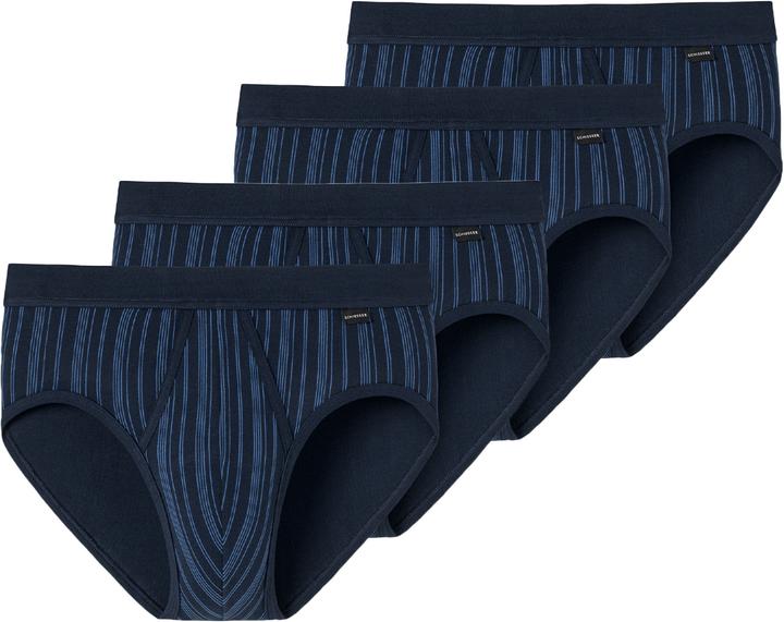 Image du produit Schiesser Lot de 4 slips de sport Original Classics à fines côtes avec intervention (4XL, paquet de 4)