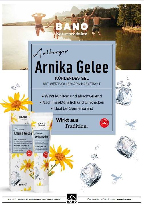 Immagine prodotto Bano Arlberg Arnica Jelly Gel (Gel corpo, 60 ml)