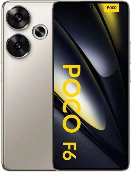 Productafbeelding Xiaomi F6 8+ TITANIUM OEM (256 GB, Titanium, 6.67", Dubbele SIM, 50 Mpx, 5G)