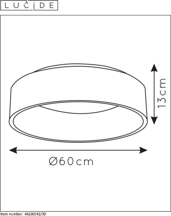 Actual product image Lucide Talowe (2520 lm)