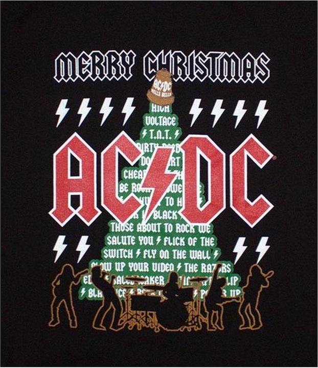 Produktbild AC/DC Merry Christmas TShirt (L)